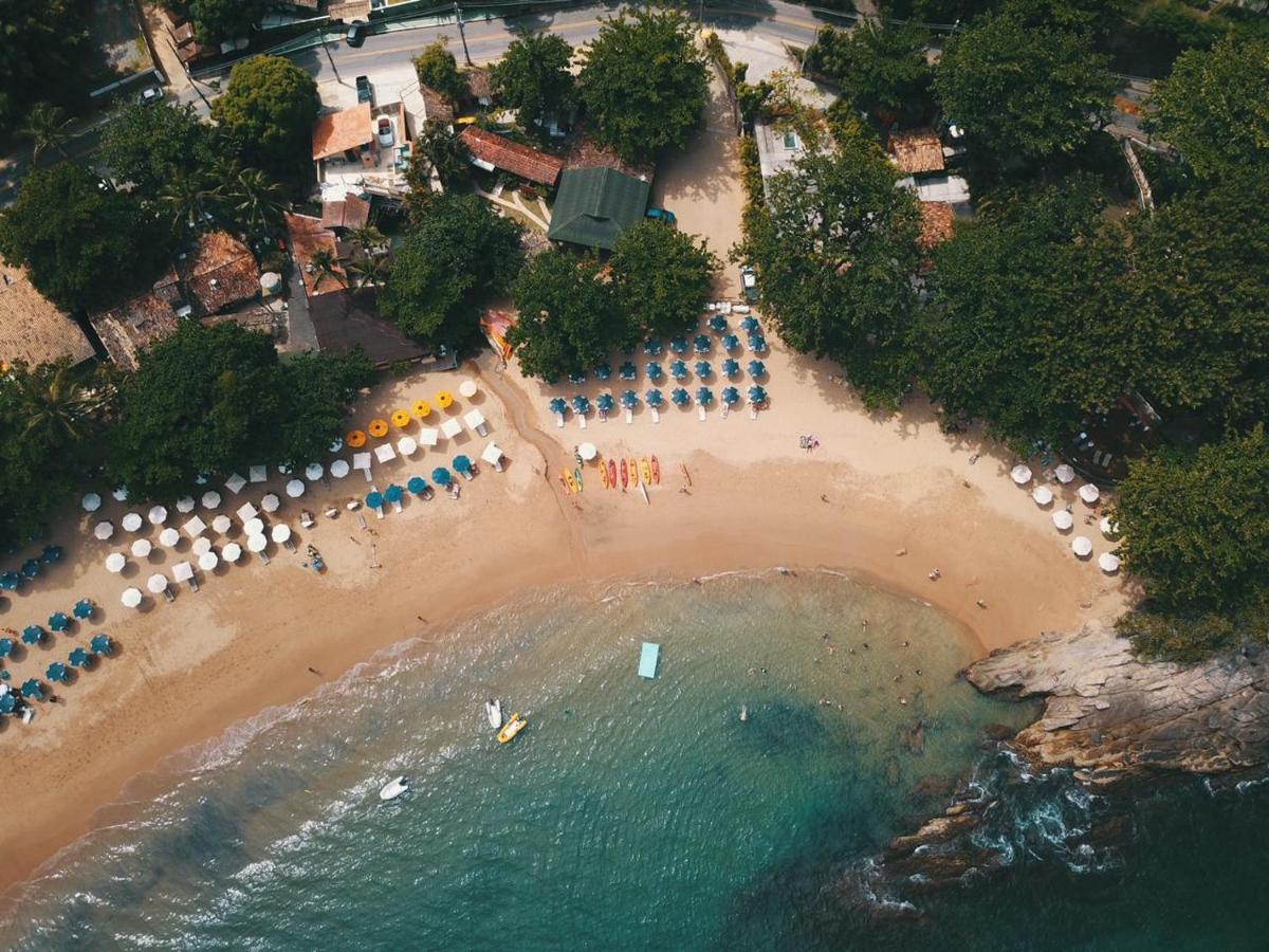 Bangalo Com Vista Para O Mar No Condominio Yacamim Ilhabela Praia Do Curral المظهر الخارجي الصورة